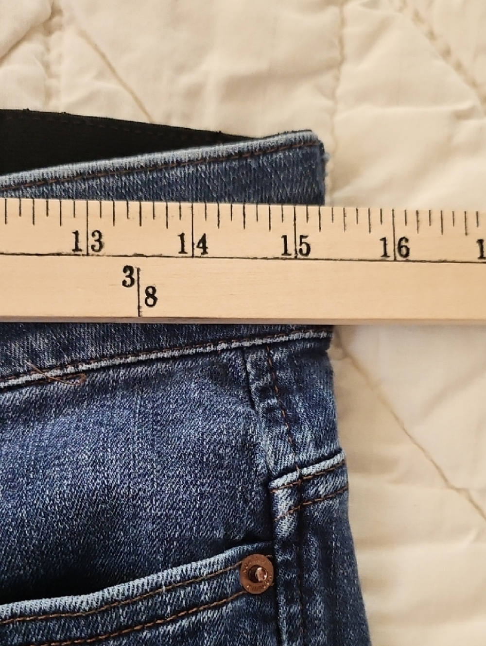 INC Jeans- Tall Sculptured Fit Flare w/ Comfort Waistband Size 8/29 - Picture 3 of 8